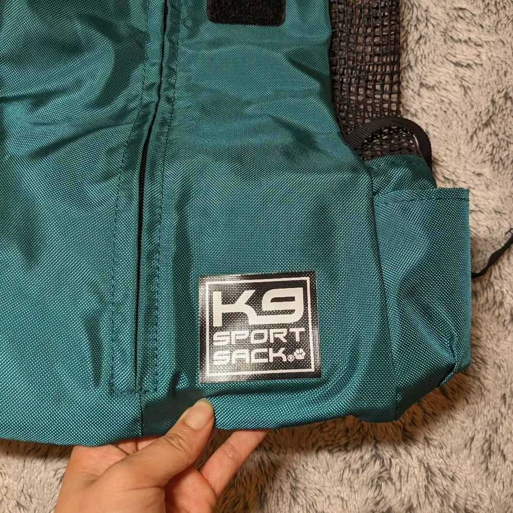 K9 Sport Sack Dog Backpack Large Blue Green Teal Dog Carrier Travel